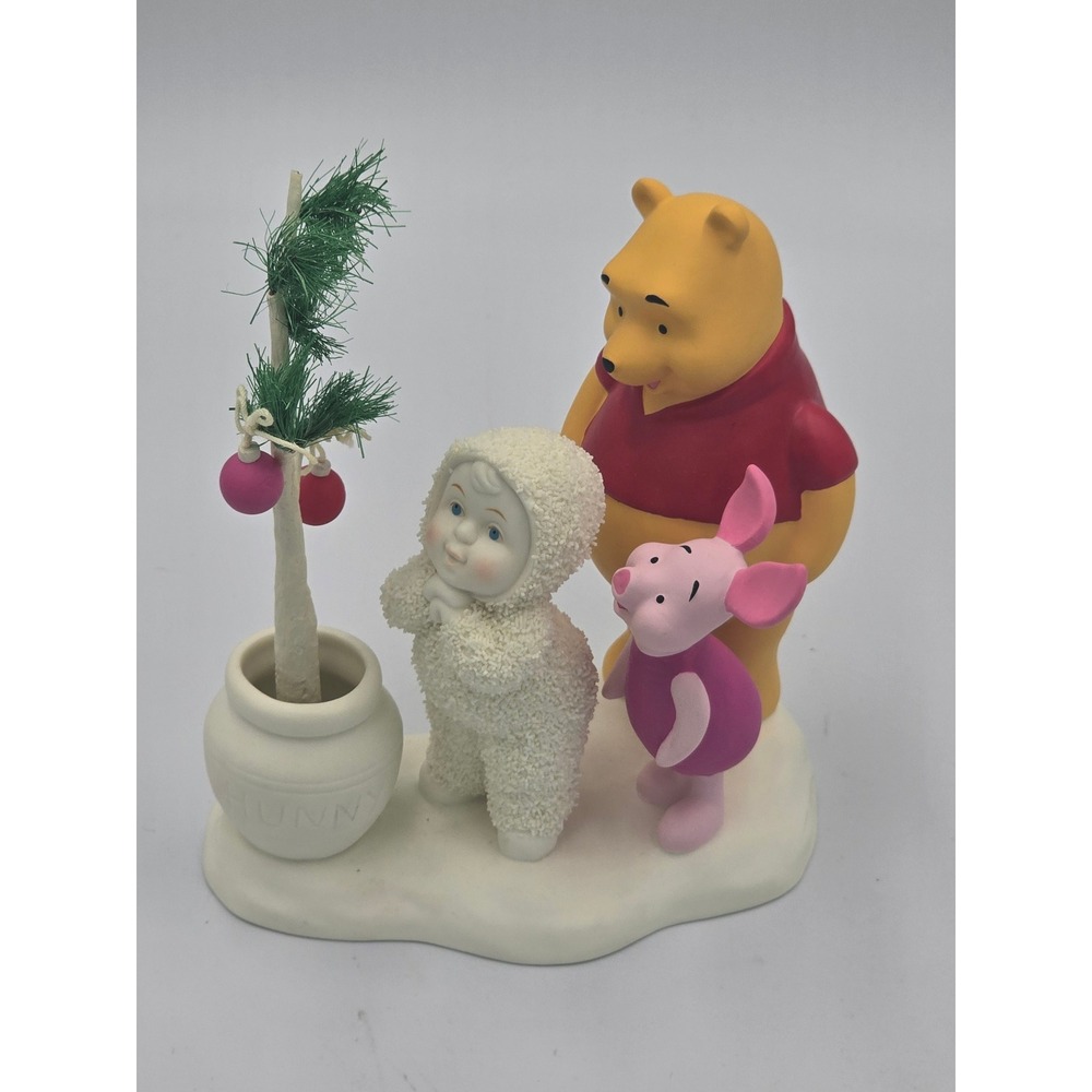 Dept 56 Snowbabies Winnie the Pooh Piglet Hunny Tree Figurine 56.69803 Disney